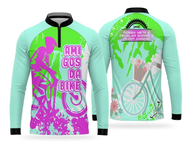 Camiseta Ciclismo Equipe – Design Personalizado para Estampa