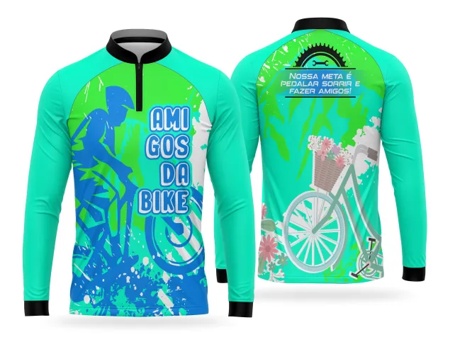 Camiseta Ciclismo Equipe – Design Personalizado para Estampa