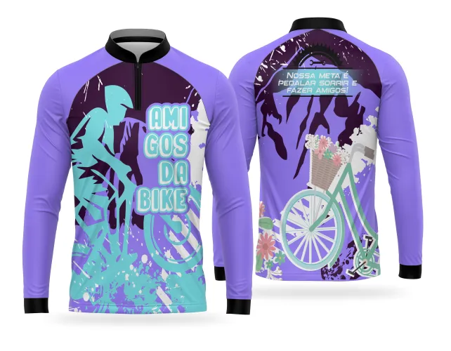 Camiseta Ciclismo Equipe – Design Personalizado para Estampa