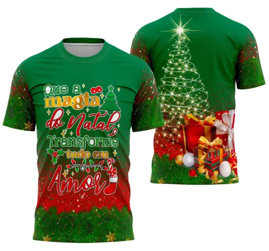 Camiseta Feliz Natal 2025 Arte Digital – Estampa Natalina Exclusiva para Sublimação Camiseta Feliz Natal 2025 Arte Digital – Estampa Natalina Exclusiva para Sublimação