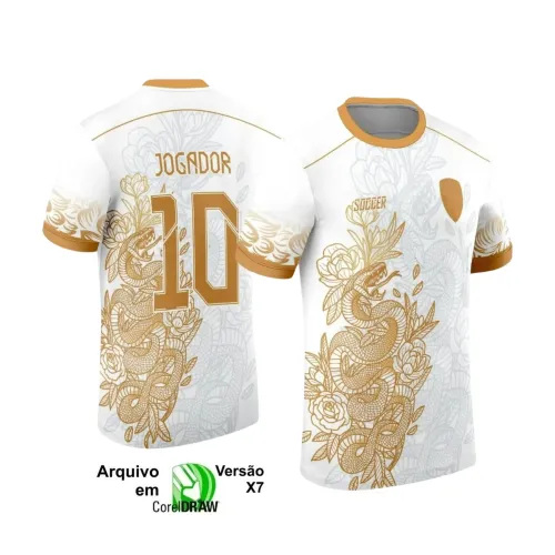 Camiseta Interclasse com Estampa de Cobra – Arte Digital