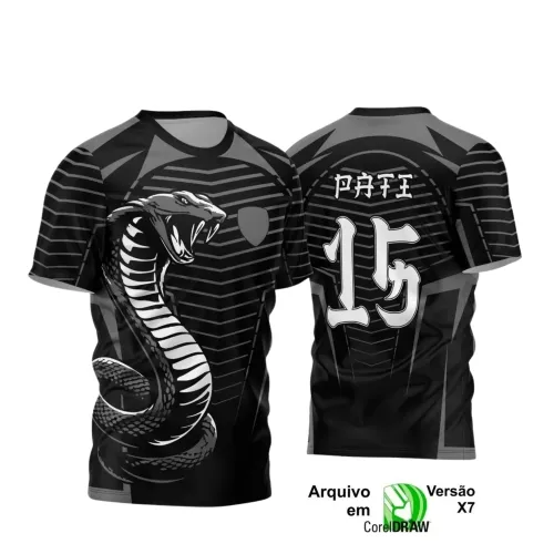 Camiseta Interclasse com Estampa de Cobra – Arte Exclusiva