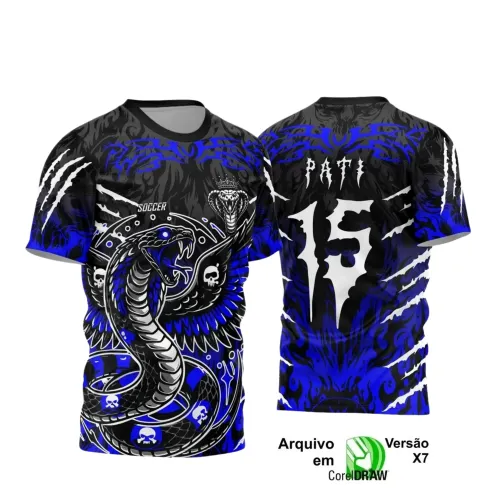 Camiseta Interclasse com Estampa de Cobra – Arte Exclusiva