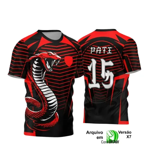 Camiseta Interclasse com Estampa de Cobra – Arte Exclusiva