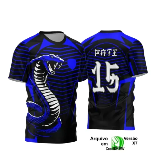 Camiseta Interclasse com Estampa de Cobra – Arte Exclusiva