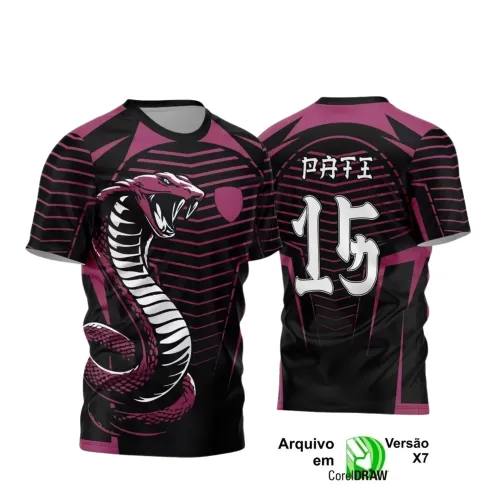 Camiseta Interclasse com Estampa de Cobra – Arte Exclusiva