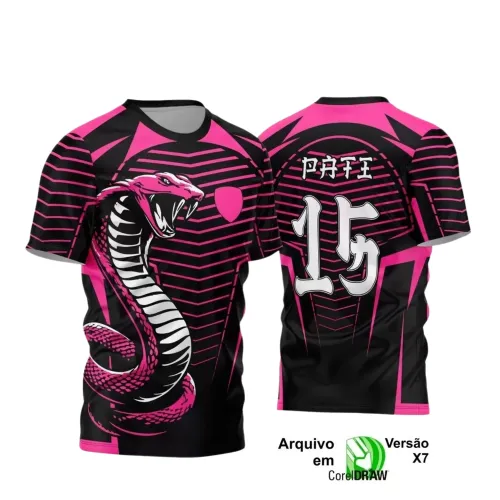 Camiseta Interclasse com Estampa de Cobra – Arte Exclusiva