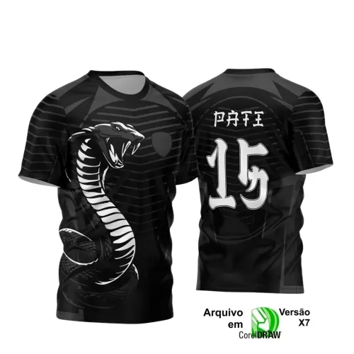 Camiseta Interclasse com Estampa de Cobra – Arte Exclusiva