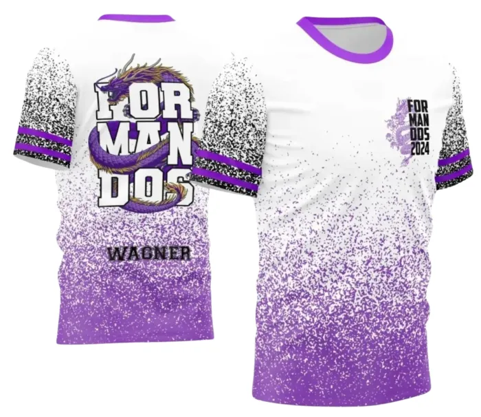 Camiseta Nono Ano Dragão – Uniforme Escolar Criativo para Concluintes