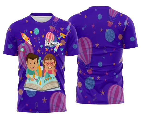 Camiseta Personalizada Professora – Estilo para Ensinar