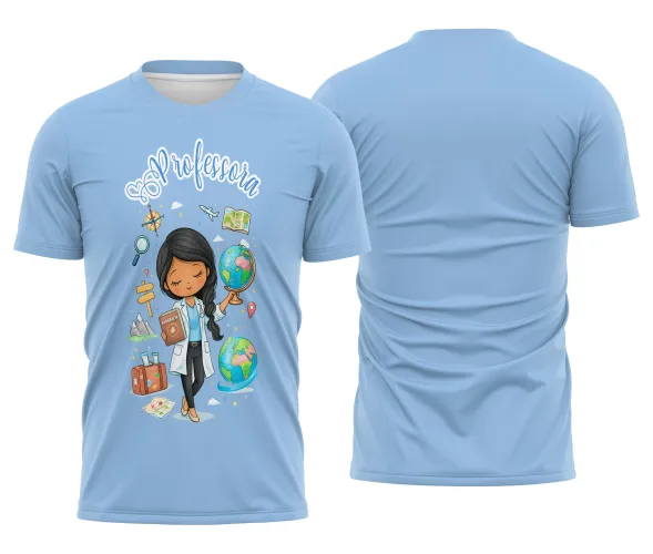 Camiseta Personalizada Professora – Estilo para Ensinar