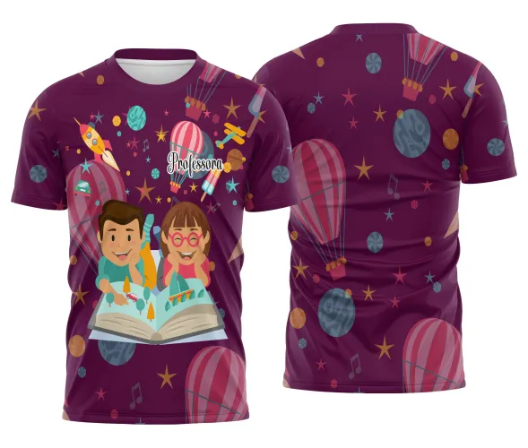 Camiseta Personalizada Professora – Estilo para Ensinar