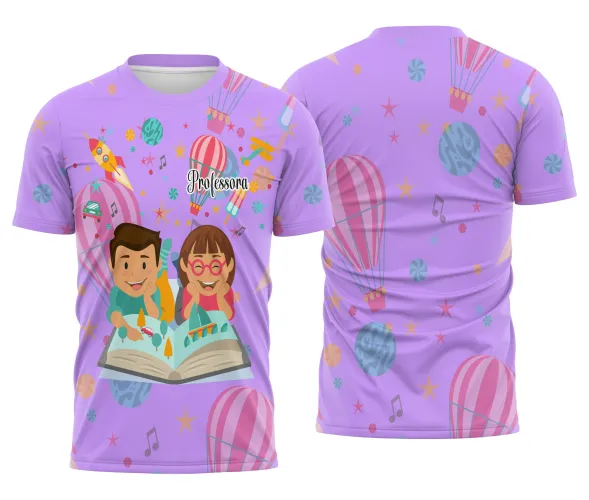 Camiseta Personalizada Professora – Estilo para Ensinar