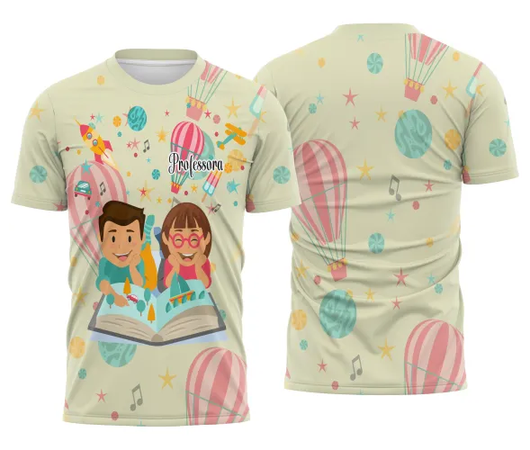 Camiseta Personalizada Professora – Estilo para Ensinar