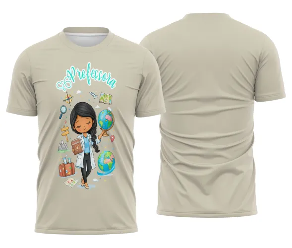 Camiseta Personalizada Professora – Estilo para Ensinar