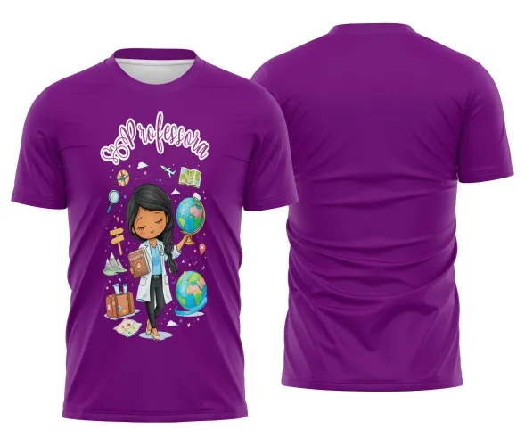 Camiseta Personalizada Professora – Estilo para Ensinar