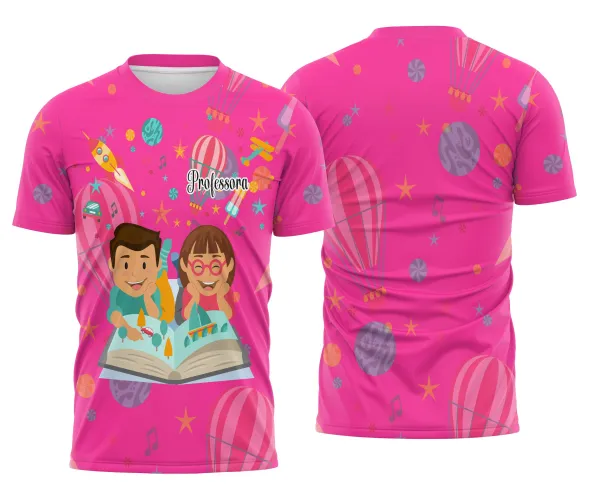 Camiseta Personalizada Professora – Estilo para Ensinar