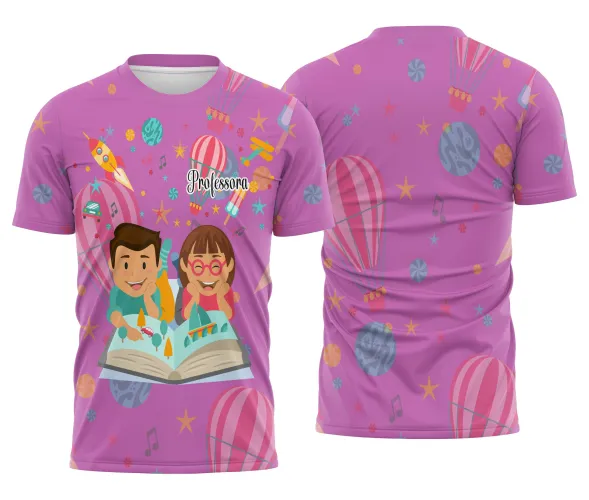 Camiseta Personalizada Professora – Estilo para Ensinar