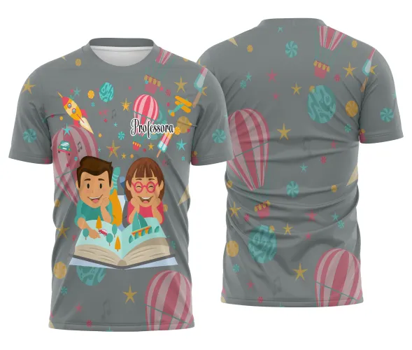 Camiseta Personalizada Professora – Estilo para Ensinar