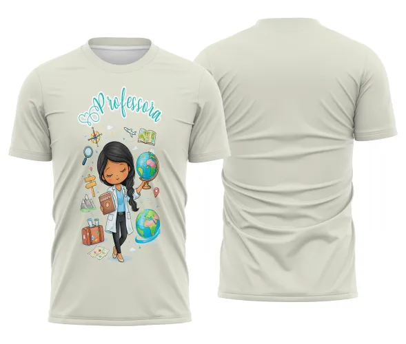 Camiseta Personalizada Professora – Estilo para Ensinar