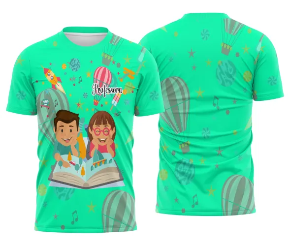 Camiseta Personalizada Professora – Estilo para Ensinar