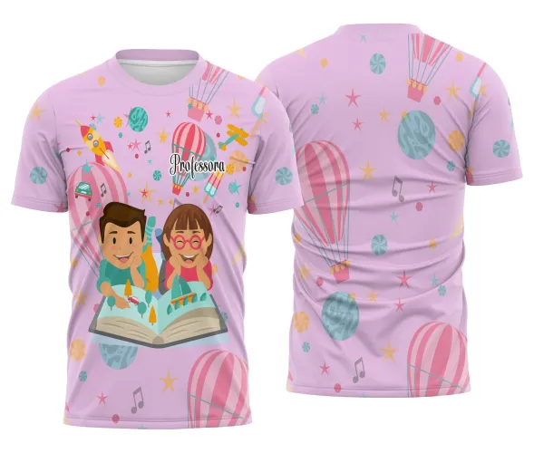 Camiseta Personalizada Professora – Estilo para Ensinar