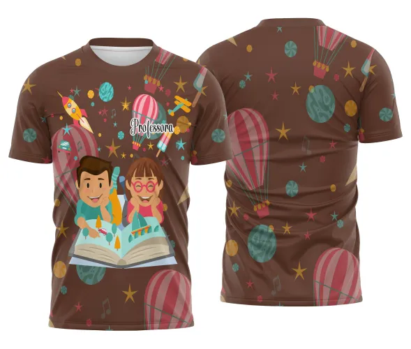 Camiseta Personalizada Professora – Estilo para Ensinar