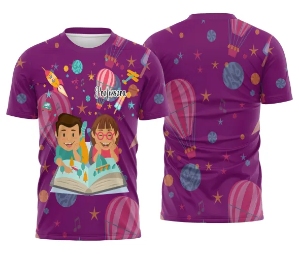 Camiseta Personalizada Professora – Estilo para Ensinar