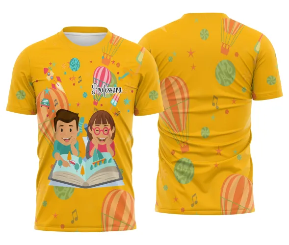 Camiseta Personalizada Professora – Estilo para Ensinar