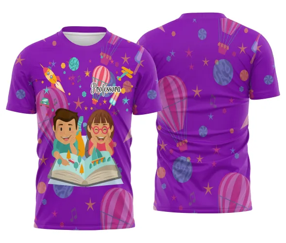 Camiseta Personalizada Professora – Estilo para Ensinar