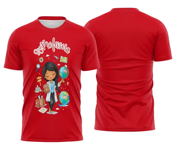 Camiseta Personalizada Professora – Estilo para Ensinar