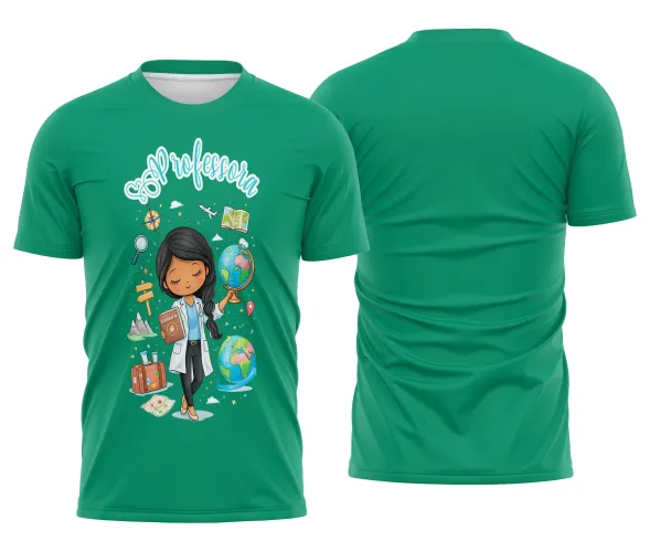 Camiseta Personalizada Professora – Estilo para Ensinar
