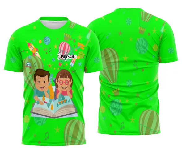 Camiseta Personalizada Professora – Estilo para Ensinar