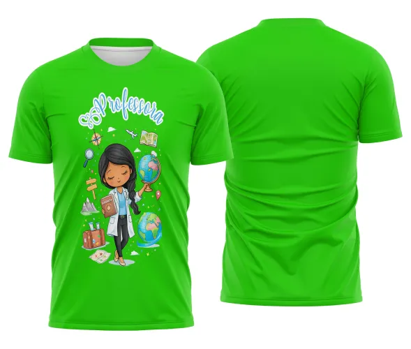 Camiseta Personalizada Professora – Estilo para Ensinar