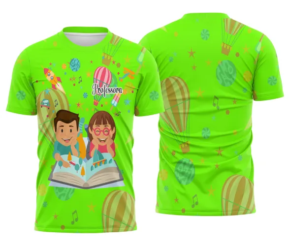 Camiseta Personalizada Professora – Estilo para Ensinar