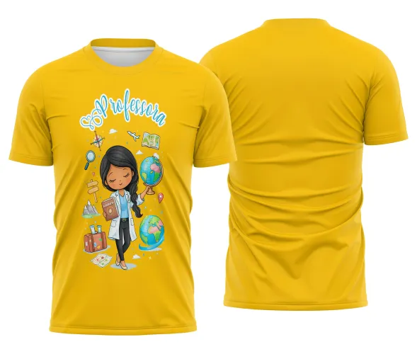 Camiseta Personalizada Professora – Estilo para Ensinar