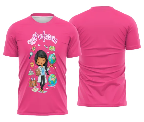 Camiseta Personalizada Professora – Estilo para Ensinar