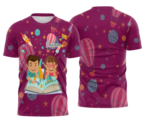 Camiseta Personalizada Professora – Estilo para Ensinar