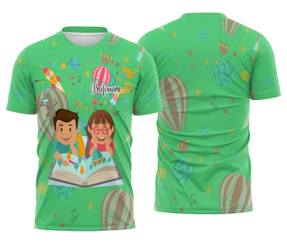 Camiseta Personalizada Professora – Estilo para Ensinar