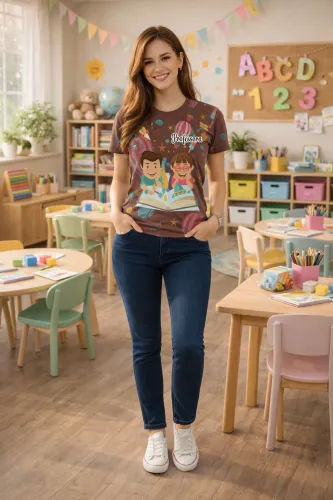 Camiseta Personalizada Professora – Estilo para Ensinar