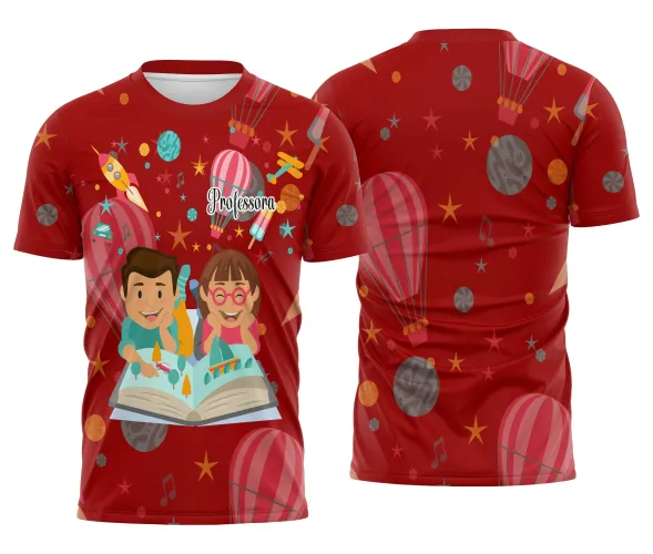 Camiseta Personalizada Professora – Estilo para Ensinar