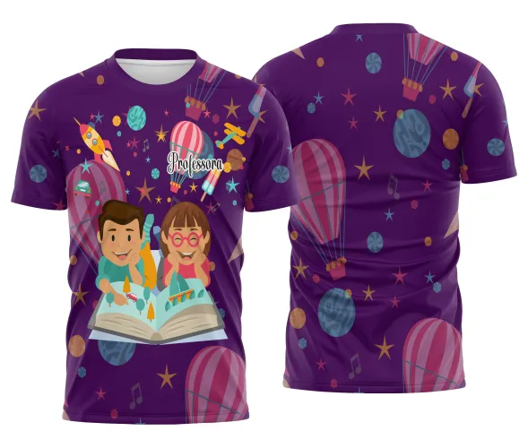 Camiseta Personalizada Professora – Estilo para Ensinar