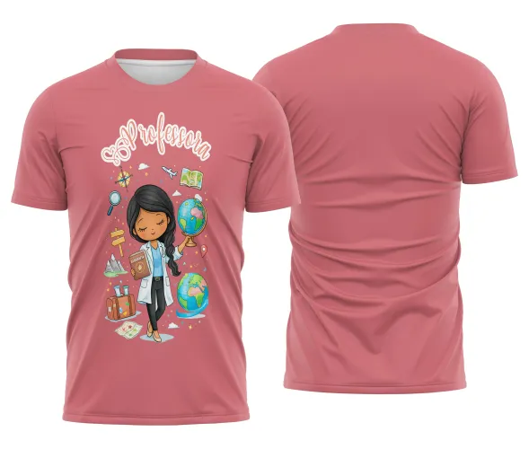 Camiseta Personalizada Professora – Estilo para Ensinar