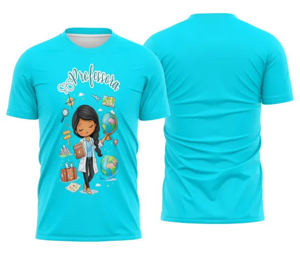 Camiseta Personalizada Professora – Estilo para Ensinar
