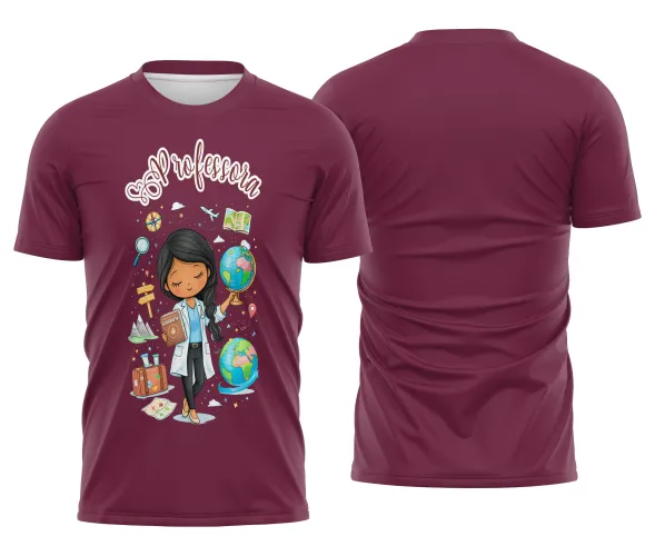 Camiseta Personalizada Professora – Estilo para Ensinar