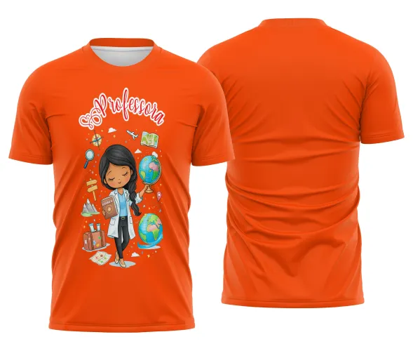 Camiseta Personalizada Professora – Estilo para Ensinar