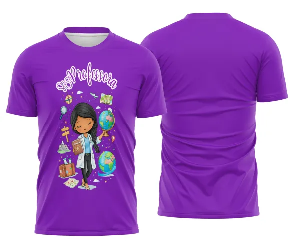 Camiseta Personalizada Professora – Estilo para Ensinar