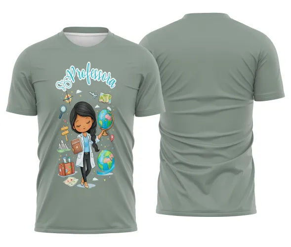 Camiseta Personalizada Professora – Estilo para Ensinar