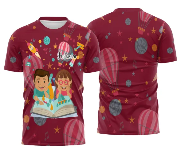 Camiseta Personalizada Professora – Estilo para Ensinar