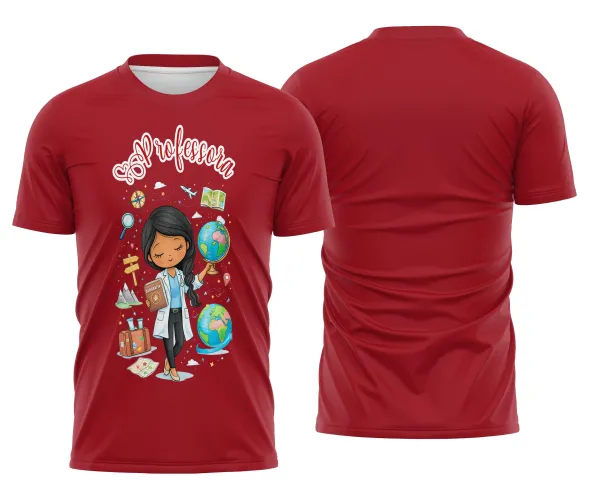 Camiseta Personalizada Professora – Estilo para Ensinar